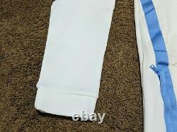 Nike Jordan Half Zip Long Sleeve Fleece Hoodie UNC Tarheels AQ8933-100 Sz L