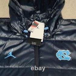 Nike Jordan Men's UNC Tar Heels Full-Zip Performance Jacket DD6089-419 Multi Sz
