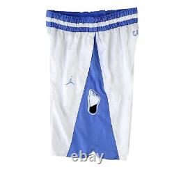 Nike Jordan UNC North Carolina Tar Heels Team Shorts Mens Size Large Retro