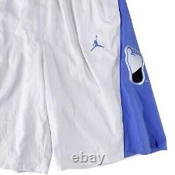 Nike Jordan UNC North Carolina Tar Heels Team Shorts Mens Size Large Retro