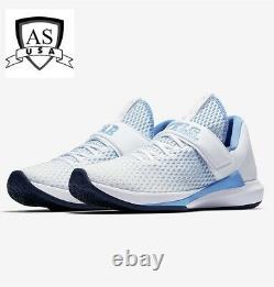 Nike Jordan UNC North Carolina Tar Heels Trainer 3 Shoes AR1391-100 Size 10,10.5