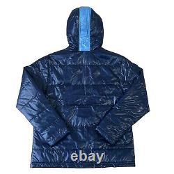 Nike Jordan UNC Tar Heels Jacket Mens Size XXL Navy Blue Full-Zip PE NEW