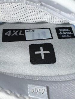 Nike Jordan UNC Tarheels Team Issued Superbad 6.0 Football Gloves 4XL Used #114