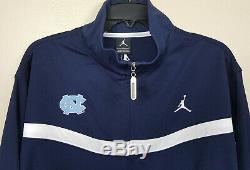 Nike Jordan Unc Tarheels Basketball Suit Jacket + Pants Navy Blue Rare (large)