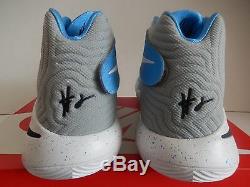 Nike Kyrie 2 ID Unc North Carolina Tar Heels Blue Sz 12.5 843253-998