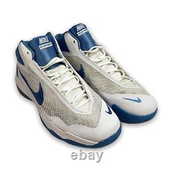Nike Men's Air Max Audacity Basketball Shoes UNC Tar Heels Carolina Blue Size 13