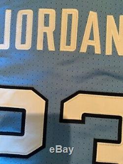Nike Mens Michael Jordan UNC Carolina Tar Heels Authentic Jersey Medium NWT $150