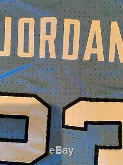 Nike Mens Michael Jordan UNC Carolina Tar Heels Authentic Jersey XL NWT $150