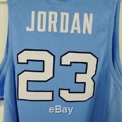 Nike Mens UNC North Carolina Tar Heels Jersey Stitched Michael Jordan 23 Blue