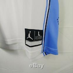 Nike Mens UNC North Carolina Tar Heels Jersey Stitched Michael Jordan 23 White
