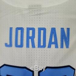 Nike Mens UNC North Carolina Tar Heels Jersey Stitched Michael Jordan 23 White
