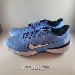 Nike Metal Baseball Cleat UNC Tar Heels Blue/White DH0127-404 Size 14
