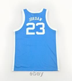 Nike Michael Jordan #23 UNC Tar Heels Authentic Blue Jersey Vintage Size 46 New