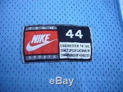 Nike Michael Jordan North Carolina UNC Tar Heels Authentic Jersey sz. 44 vtg