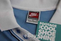 Nike Ncaa Unc North Carolina Tar Heels White Blue Shooting Shirt Large Warmup