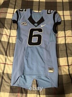 Nike North Carolina Tar Heels Sean Tapley Football Jersey Size 40 ACC Blue