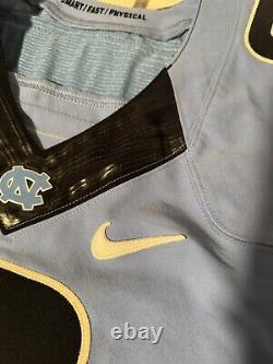 Nike North Carolina Tar Heels Sean Tapley Football Jersey Size 40 ACC Blue