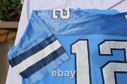 Nike North Carolina Tarheels NCAA football jersey men 2XL #12 vintage 90s UNC 54