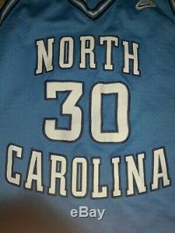 Nike North Carolina Tarheels basketball jersey Blue #30 Rasheed Wallace XL UNC