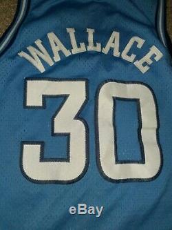 Nike North Carolina Tarheels basketball jersey Blue #30 Rasheed Wallace XL UNC