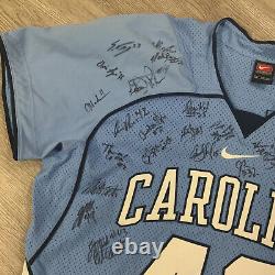 Nike North Carolina UNC Tar Heels Game Used Lacrosse Jersey Autographed 2009