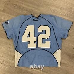 Nike North Carolina UNC Tar Heels Game Used Lacrosse Jersey Autographed 2009