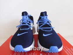 Nike React Presto North Carolina Tar Heels Unc Blue-Uni Blue Sz 8.5 DB3434-400