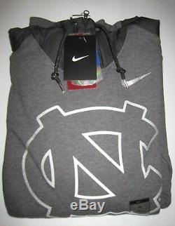 Nike UNC North Carolina Tar Heels Hybrid Hoodie Gray New NWT $80 S-M-L-XL-2XL