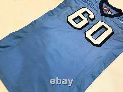 Nike UNC Tar Heels #60 Game Used Worn NCAA Football Jersey Sz 54 Stitched USA