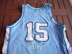 Nike Vince Carter North Carolina UNC Tar Heels Blue Authentic Jersey sz. 48 vtg