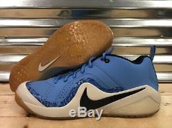 Nike Zoom Trout 4 Turf TF Baseball Shoes Red UNC Tar Heels Blue (917838-440)