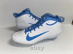 Nike Zoom Trout 5 UNC Tar Heels Metal Baseball Cleats AV4493-100 Men's Size 14