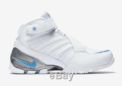 Nike Zoom Vick 3 III White Blue UNC Tar Heels Colorway Men's 15 832698-100