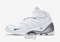 Nike Zoom Vick III UNC Tar Heels Colorway White Blue Men's Size 15 (832698-100)