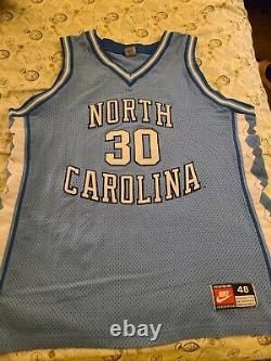 Nike authentic Rasheed Wallace Tar Heels UNC jersey 48 xl vintage 90s rare nob