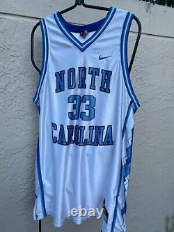 North Carolina Basketball White Jersey Unc Tar Heels Nike #33 Antawn Jamison XL