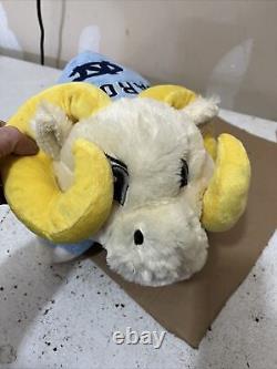 North Carolina Pillow Pets Plush UNC Chapel Hill Tar Heels Rameses Mascot 2009