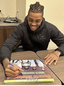 North Carolina TarHeels Team Signed Photo Bacot, RJ Davis, Love & Black Auto UNC