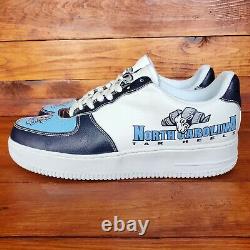 North Carolina Tar Heels AF1 UNC Custom Shoes Sneakers NCAA Sz 9/9.5