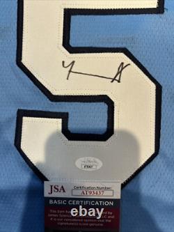 North Carolina Tar Heels- Armando Bacot Signed Autograph Jersey Jsa Coa Unc