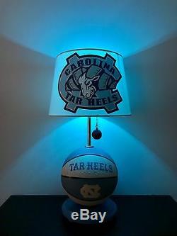 North Carolina Tar Heels Basketball Lamp UNC March Madness Light NCAA