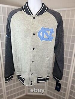 North Carolina Tar Heels Carl Banks Varsity Bomber Jacket Size Medium