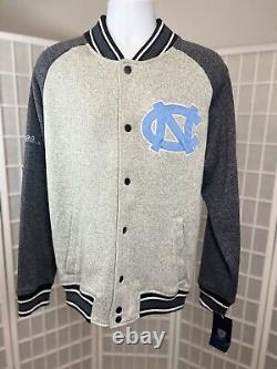 North Carolina Tar Heels Carl Banks Varsity Bomber Jacket Size Medium