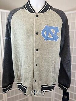 North Carolina Tar Heels Carl Banks Varsity Bomber Jacket Size Medium