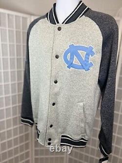 North Carolina Tar Heels Carl Banks Varsity Bomber Jacket Size Medium