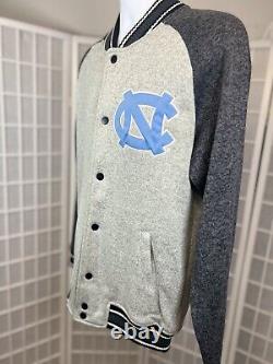 North Carolina Tar Heels Carl Banks Varsity Bomber Jacket Size Medium