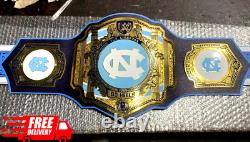 North Carolina Tar Heels Championship Belt Replica Title Adult Size 2mm Zinc New