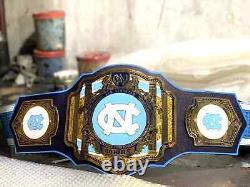 North Carolina Tar Heels Championship Belt Replica Title Adult Size 2mm Zinc New