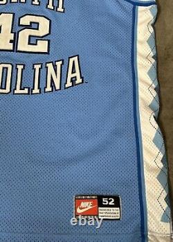 North Carolina Tar Heels Jerry Stackhouse Nike Authentic Jersey Mens Size 52 XXL