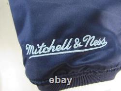 North Carolina Tar Heels Mens Sizes Mitchell & Ness Heavy Satin Snap Jacket $175